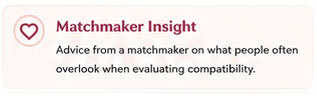 Matchmaker's Compatibility Guide - Advice for evaluating compatibility